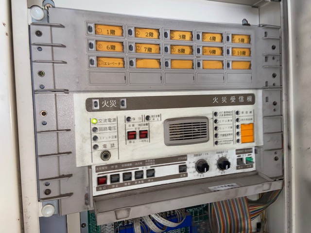 火災報知器　受信機・制御盤の音が鳴ったら